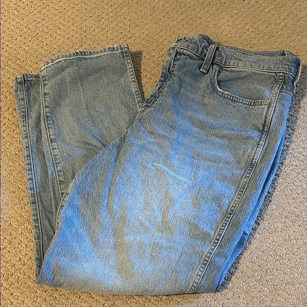 J. Crew Light Blue High-Rise Jeans